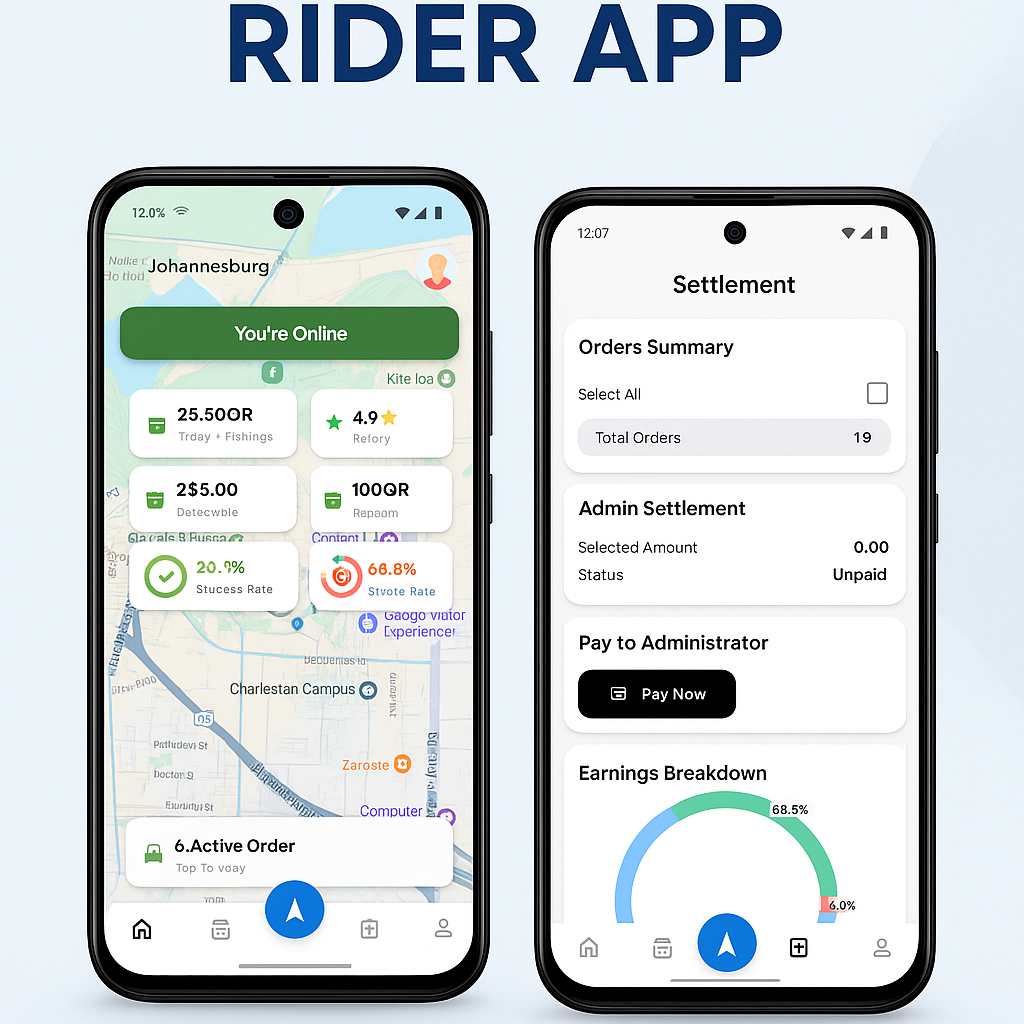 On-Demand Rider Application